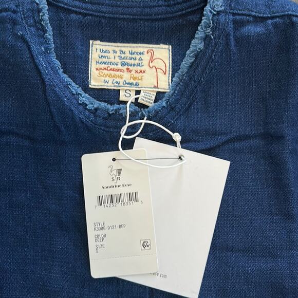 Free People x Sandrine Rose - NWT Mandarin Shirt - Picture 11 of 12